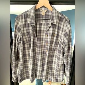 Flannel size L Duluth Trading